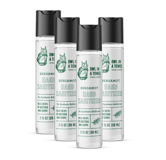 Bergamot Hand Sanitizer (2 oz) 4-Pack - Back in stock in November 2023